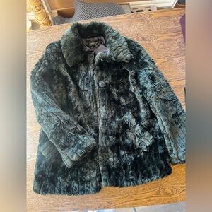 Topshop Faux Fur Coat